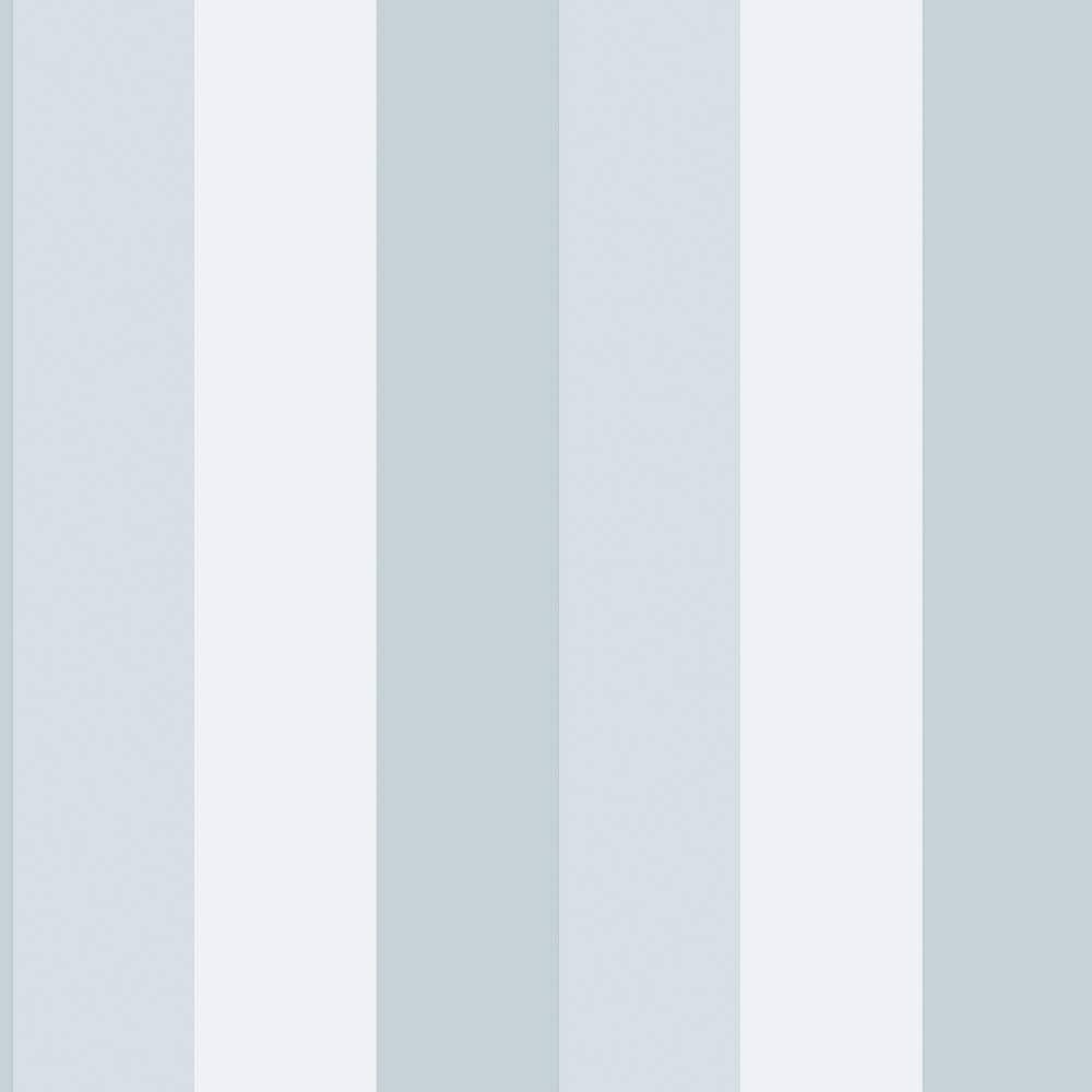 Secret Garden Duck Egg Blue Vertical Stripe Non-Woven Paper Non-Pasted Wall