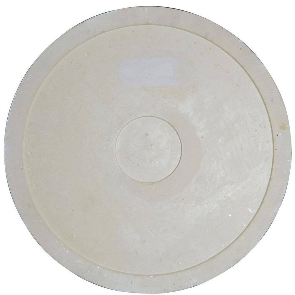 Shakuras 29.5-Inch White Urethane Ceiling Medallion