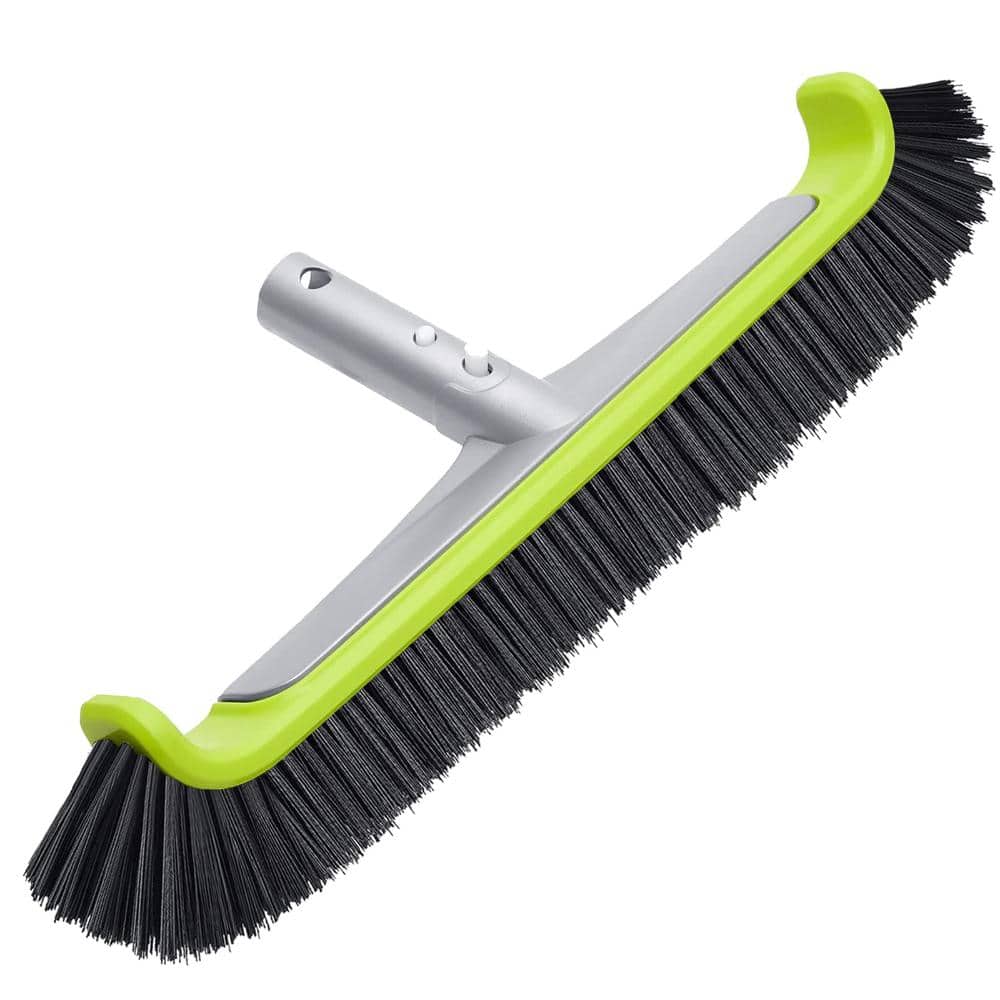17.5 in. Heavy Duty Pool Brush – Lightweight Reinforced Aluminum with Curved Edge for Vinyl Liner, Fits 1-1/4 in. Pole price history on PriceWatchPro