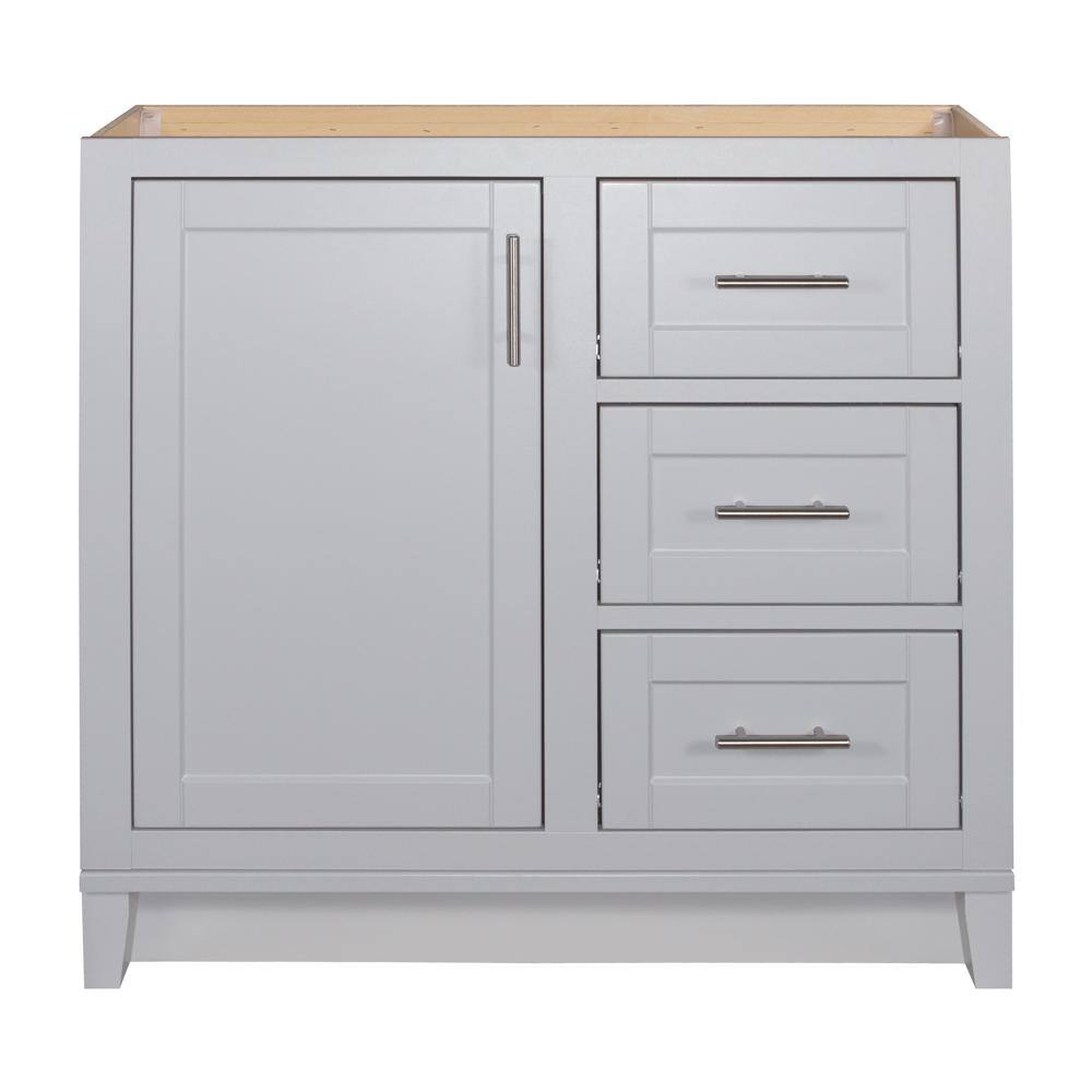 Kinghurst 36 in. W x 21 in. D x 33.5 in. H Bath Vanity Cabinet without Top in Dove Gray price history on PriceWatchPro