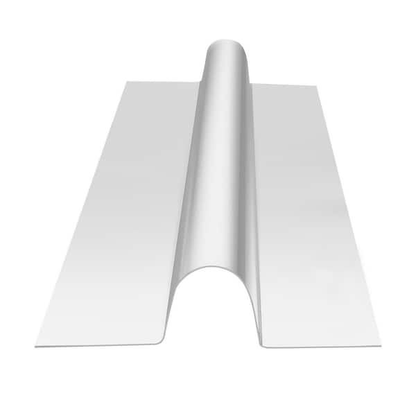 PEx Heat Transfer Plates 2 ft., Radiant Heat Plates for 3/4 in. PEx Pipe, Aluminum, Install Underfloor Tubing Plates