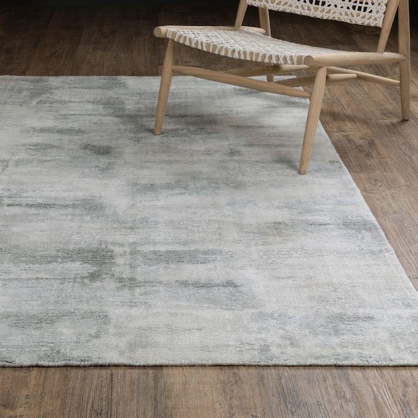 Cadence Beige/Gray 9 ft. x 12 ft. Neutral Abstract Wool-Viscose Hand-Loomed Indoor Area Rug