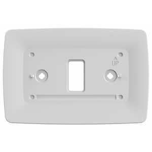 Wall Plate for ST76 and ST25 Thermostats in White