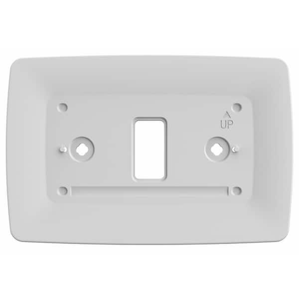 Wall Plate for ST76 and ST25 Thermostats in White