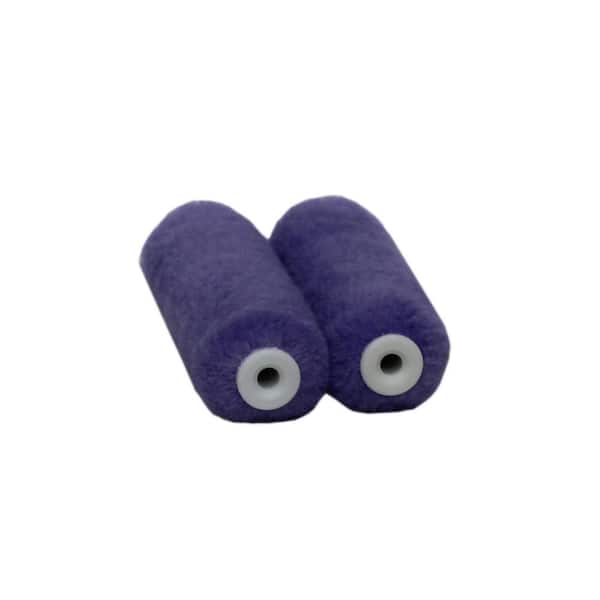 9 in. x 3/8 in. High-Capacity Polyester Knit Paint Roller Cover HD RC 338  0900N - The Home Depot