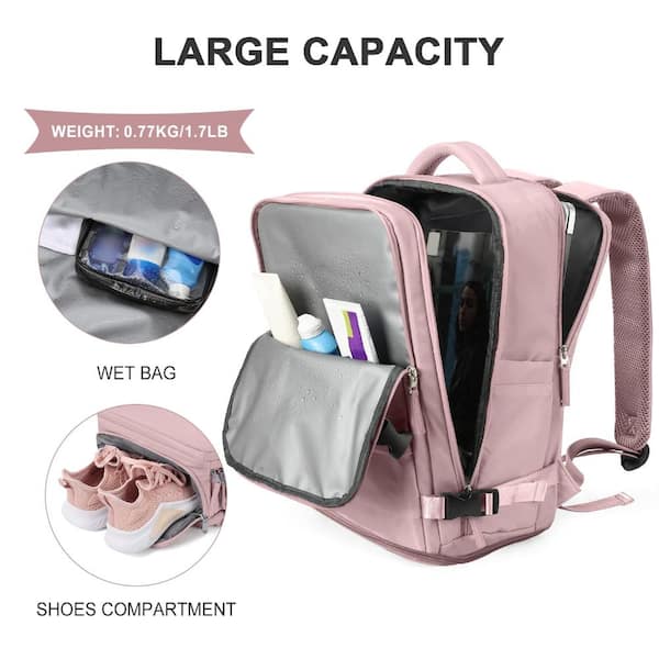 backpack female laptop waterproof Bange Women's (LY503) Fits 15.6 laptop BE SMART Waterproof Work Backpack