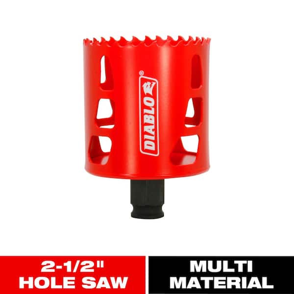 2-1/2 in. Bi-Metal Hole Saw with 2-3/8 in. Cutting Depth