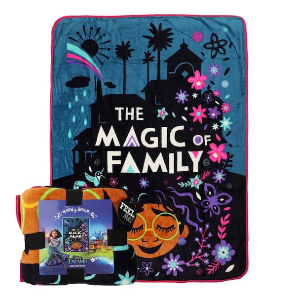THE NORTHWEST GROUP Encanto Family Magic Multicolored Silk Touch Throw Blanket