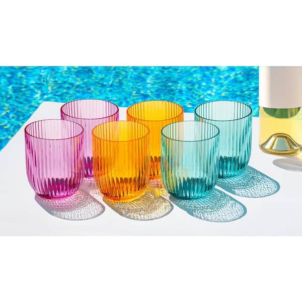 ABODE HOMEWARES Mesa 16 oz. Contemporary Dishwasher Safe Wine Glass Set  (Set of 6) DK25193882