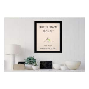 Steinway 20 in. x 24 in. Black Picture Frame