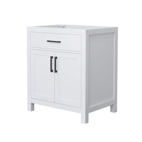 Beckett 29.25 in. Bath Vanity Cabinet without Top in White