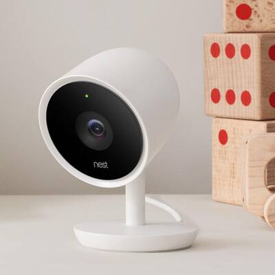 Nest Cam IQ Indoor - Full HD Wired Smart Home Security Camera