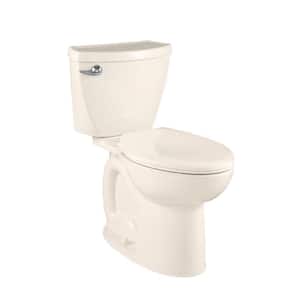 Cadet 2-piece 1.6 GPF Single Flush Elongated 3-Powerwash Compact Chair Height Toilet in Linen Seat Not Included