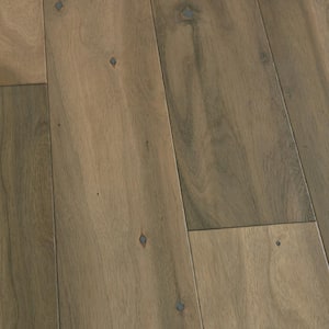 Pelican Point Acacia 3/8 in. T x 6 1/2 in.W x Tongue & Groove Wirebrushed Engineered Hardwood Flooring (25.57 sqft/case)