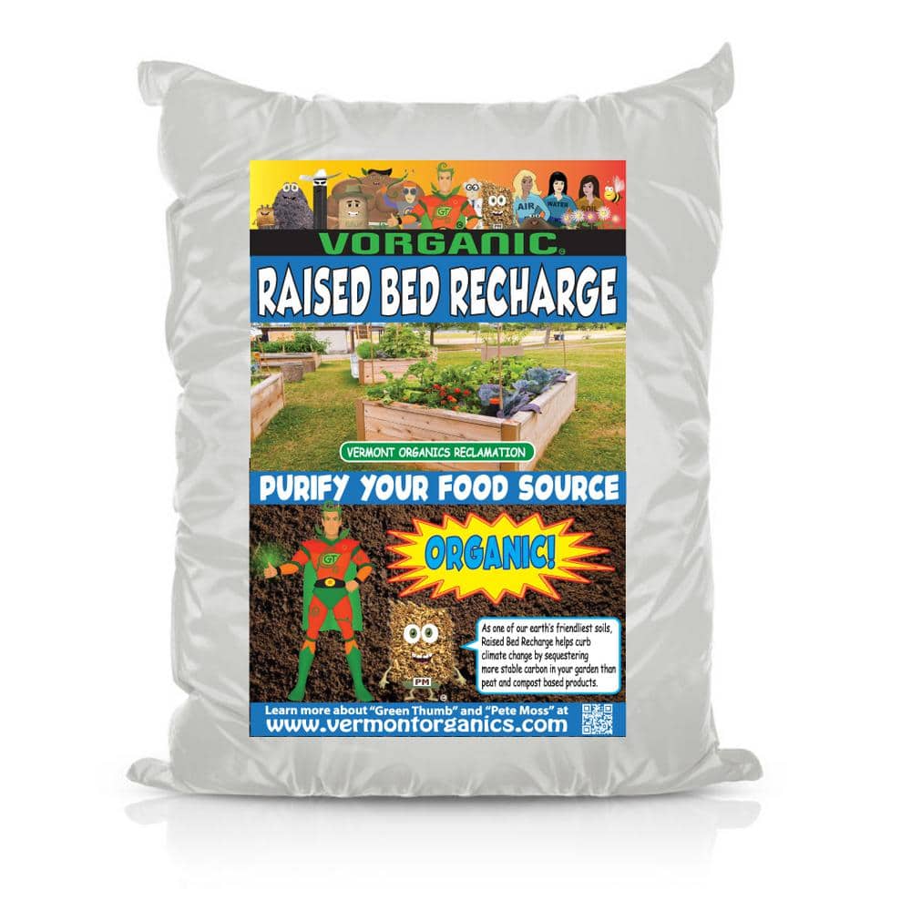 Vermont Organics Reclamation Soil 2.8 cu. ft. Organic Raised Bed Recharge