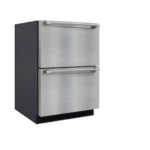 3.9 cu. ft. Freestanding Indoor/Outdoor Drawer Refrigerator and Freezer in Stainless Steel