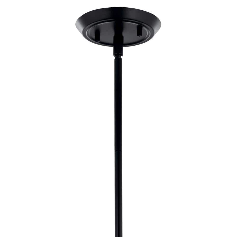 Alvaro Black 5-Light Modern Candle Chandelier