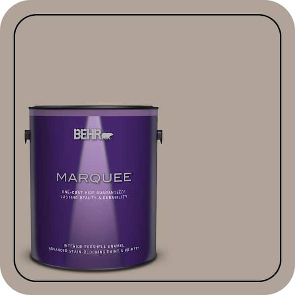 BEHR MARQUEE 1 gal. #MQ2-56 Abbey Stone One-Coat Hide Eggshell Enamel Interior Paint & Primer