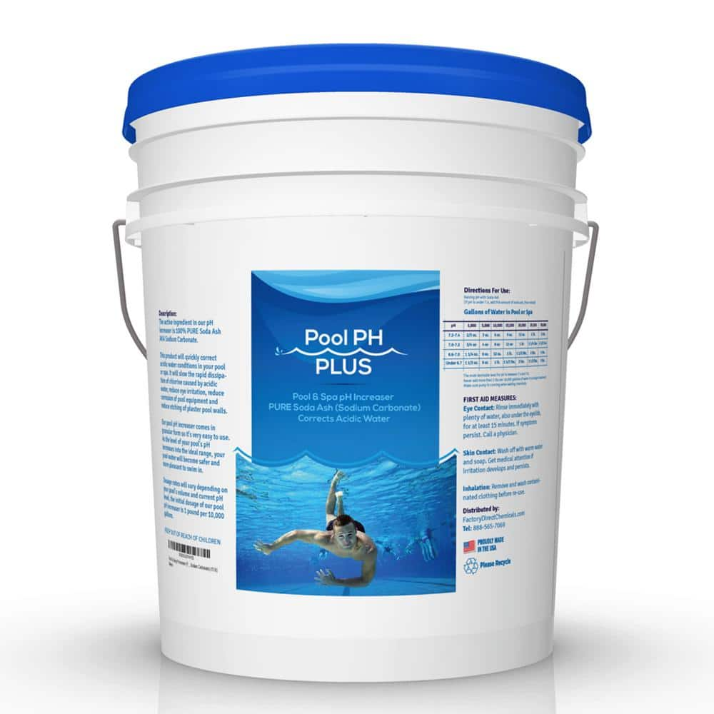 Eco Clean 15 Lbs Pool Ph Increaser Pail Phplus15lb The Home Depot