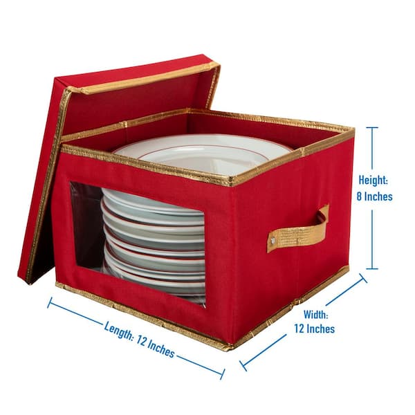 Dinnerware Storage Box, Set of 3