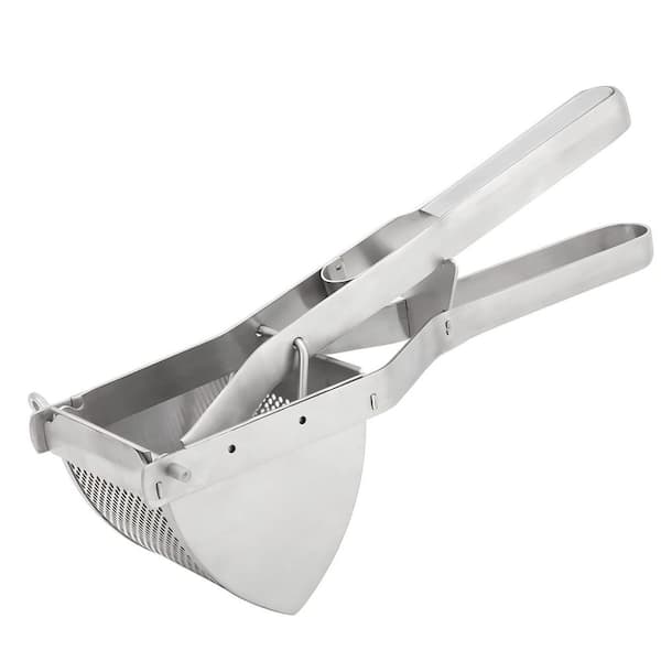 Potato Ricer, Stainless Steel Potato Masher & Squeezer, Large Capacity Ricer for Mashed Potatoes, Ergonomic Comfort Grip