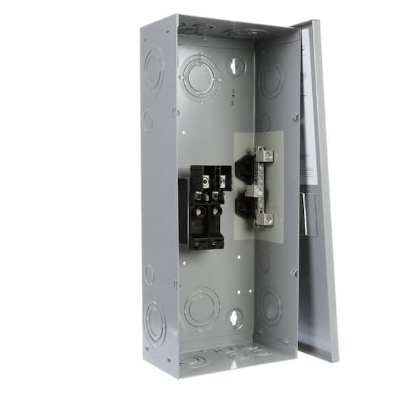 Siemens EQ 125 Amp 2-Space 4-Circuit Main Lug Surface Mount Load Center Copper Bus