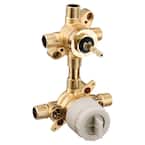 M-CORE 3-Series 1/2 in. Mixing Valve with 3 or 6 Function Integrated Transfer Valve with CC/IPS Connections and Stops