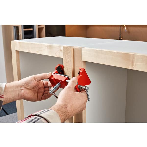 4 in Capacity Cabinetry Clamp for Aligning Face Framed Box Cabinets with 1-1/4 in. Throat Depth