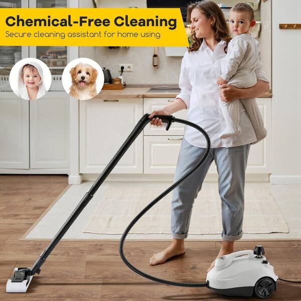 HONGGE Multipurpose Steam Cleaner 1800W Portable Household Steamer