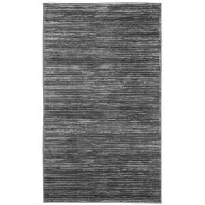 Vision Gray 3 ft. x 5 ft. Solid Area Rug