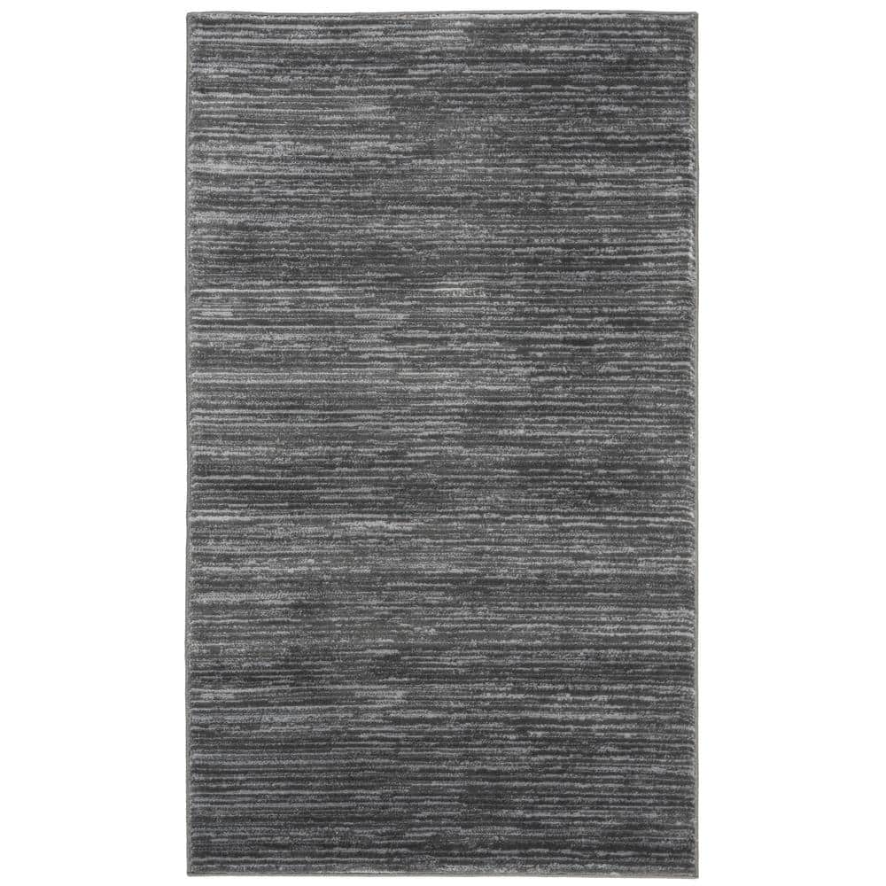 Vision Gray 3 ft. x 5 ft. Solid Marle Area Rug price history on PriceWatchPro