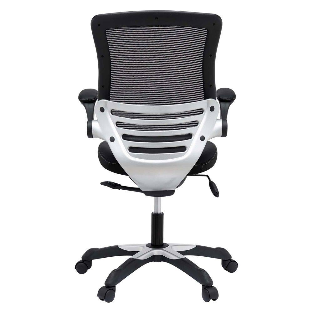 Modway Furniture Edge Vinyl Office Chair - Thumbnail 3