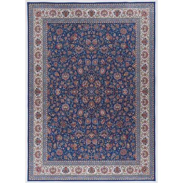 Echelon Moli Blue/Ivory 2 ft. 2 in. x 3 ft. 2 in. Accent Rug