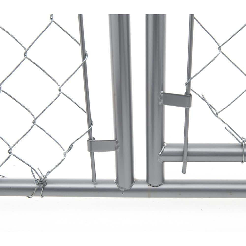 Adjustable Heavy Duty Galvanized Steel Chain Link Dog Kennel