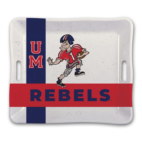 Magnolia Lane University of Mississippi Ole Miss Melamine Serving Tray