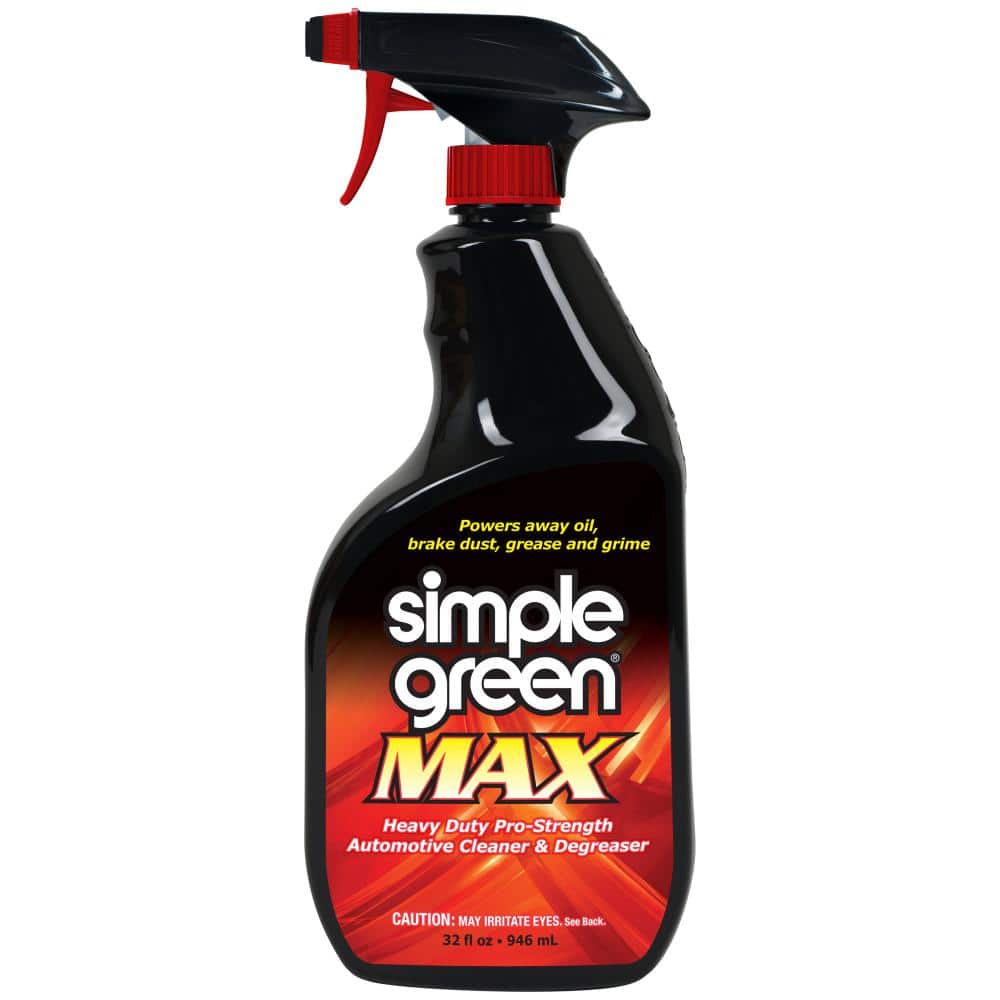 Simple Green 32 oz. Max Automotive Cleaner and Degreaser 0210101204032 -  The Home Depot