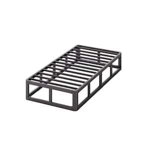 9 in. High Twin Size Metal Box Spring with Sturdy Mattress Foundation, Easy Assembly Bed Base