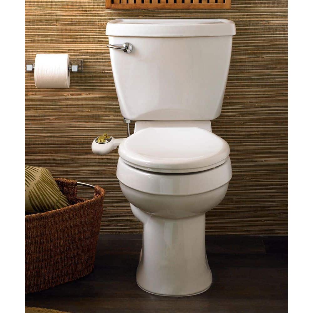 Bold White Bidet Toilet Attachment with Dual Nozzles