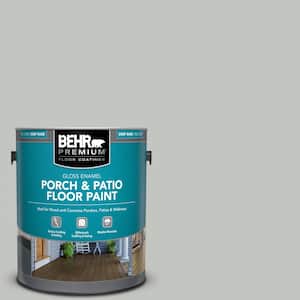 1 gal. #PPU25-14 Engagement Silver Gloss Enamel Interior/Exterior Porch and Patio Floor Paint