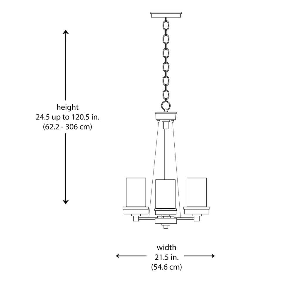 Fusion Urban Swag 22" Brushed Nickel Outdoor Chandelier with Frosted Glass Shades