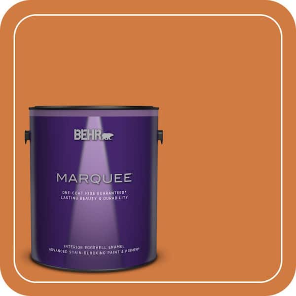 BEHR MARQUEE 1 gal. #250D-6 Maple Leaf Eggshell Enamel Interior Paint & Primer