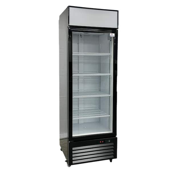 Cooler Depot 21 in. W 9.1 cu. ft. Upright Commercial 1-Glass Door