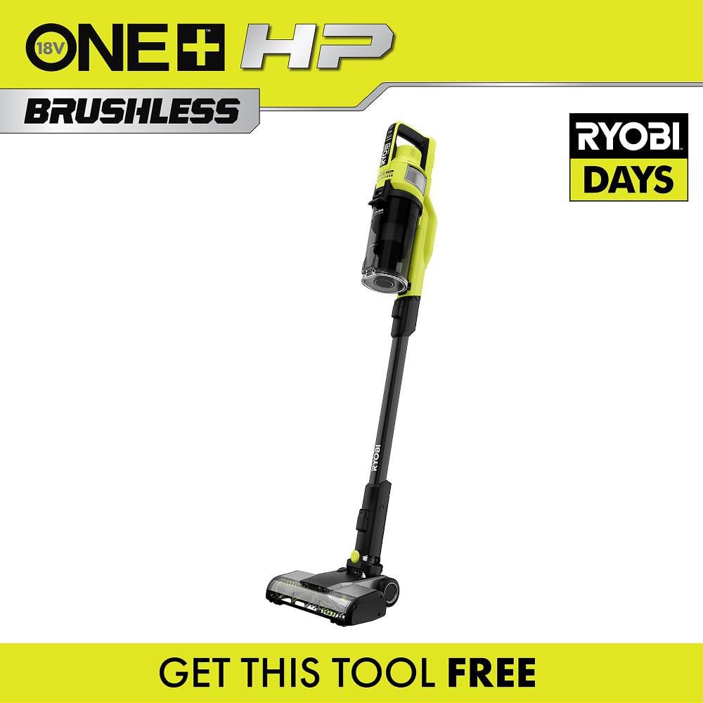 RYOBI ONE+ HP 18V Cordless Pet Stick Vacuum Cleaner (Tool Only) PBLSV716B - The Home Depot