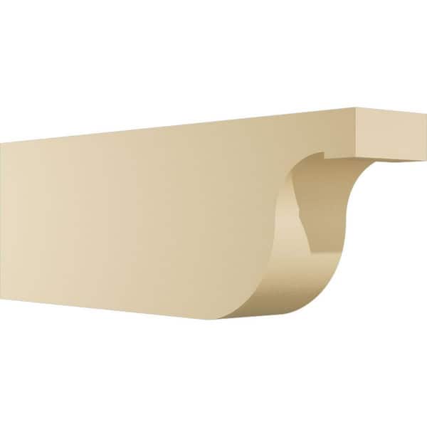 Ekena Millwork Standard Del Monte 5 in. W x 10 in. H x 30 in. D Signature Urethane Rafter Tail Outlooker