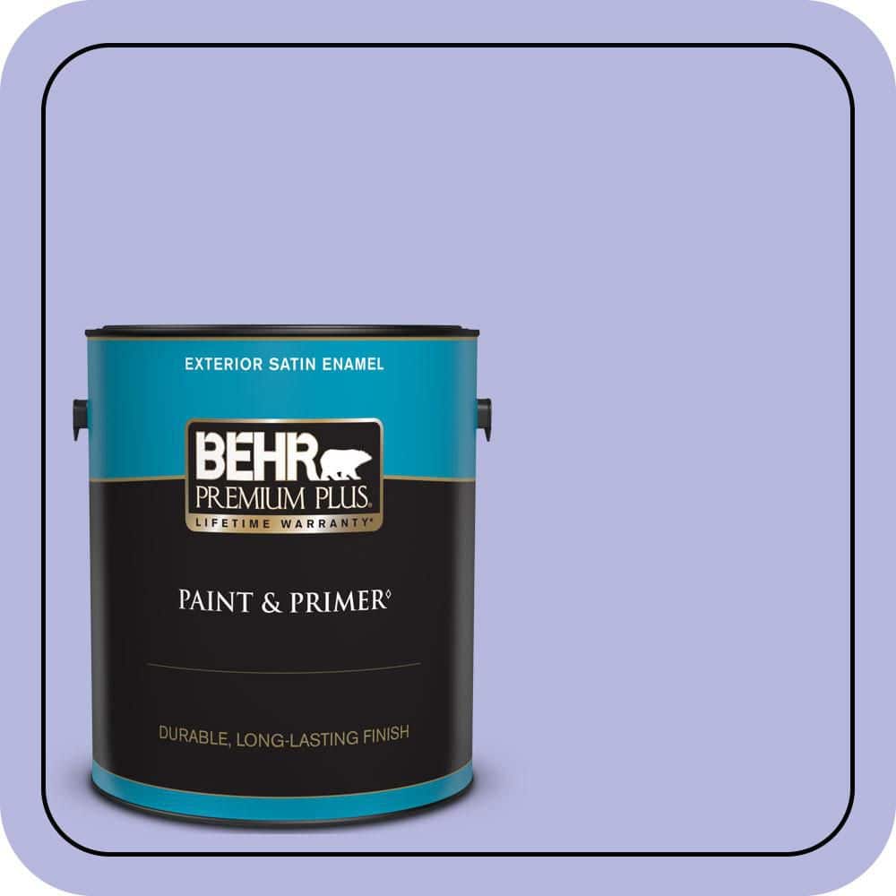1 gal. #P550-3 Lavender Cloud Satin Enamel Exterior Paint & Primer price history on PriceWatchPro