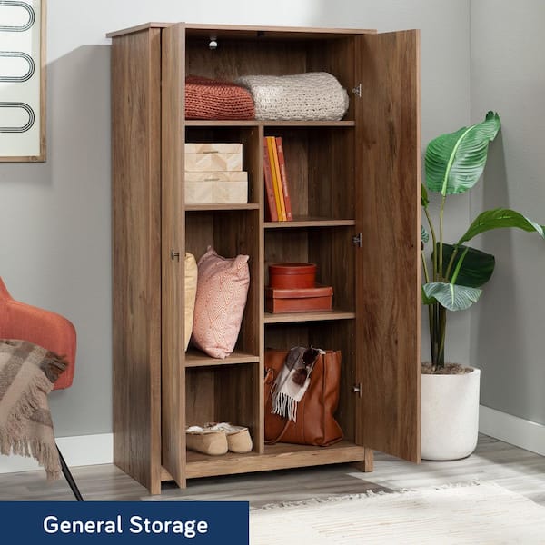 SAUDER River Ranch Sindoori Mango Finish 60 in. Storage Cabinet