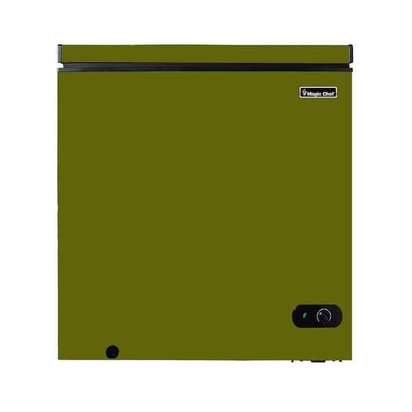 7.0 cu. ft. Manual Defrost Chest Freezer in Army Green, Garage Ready