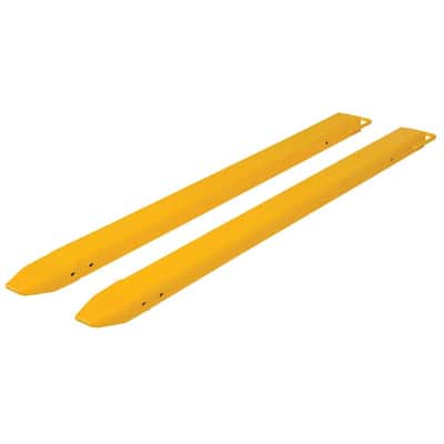 forklifts vestil fork extensions pair standard attachments depot