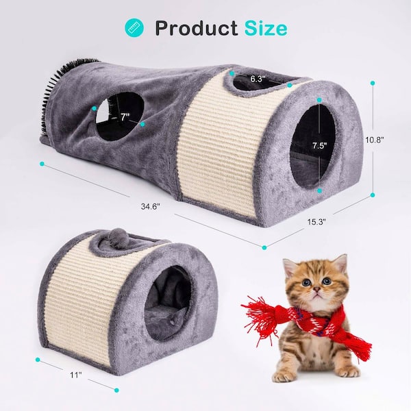 cat grooming tunnel