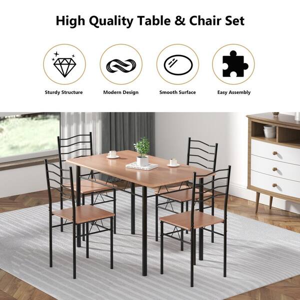 Sunshine 5 piece dining suite hot sale